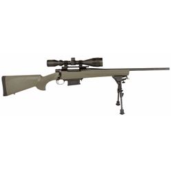 Howa HGK36107BP+ Hogue Gameking Pkg w/Scope Bolt  223 Rem 20" Ltwt 10+1 DBM OD Hogue Stk Bipod Blued