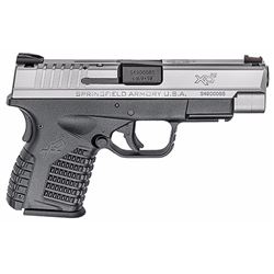 Springfield XDS9409SE XD-S Essential 9mm 4" DAO 7+1 Blk Poly Grip/Frame SS Slide