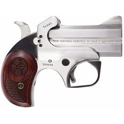 Bond Arms BATD Texas Defender 357 RemMag 3" 2rd Lam Rosewood Grip Satin SS