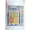 Image 1 : Chinese Government 5% Gold Loan of 1912 Bond Trio.