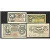 Image 1 : Banco Nacional De La Republica, ca.1893-1900 Banknote Quartet.