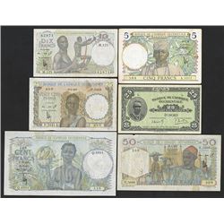 Banque de l'Afrique Occidentale. 1934-53.