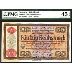 Konversionskasse, Third Reich, 1933/34 Issue With Overprint.