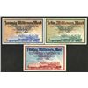 Image 1 : Henschel & Sohn G.M.B.H. Cassel. Mid-High value inflation notes Colorful Train Vignettes.