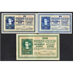 Austro-Hungarian Bank. 1918 Issue.