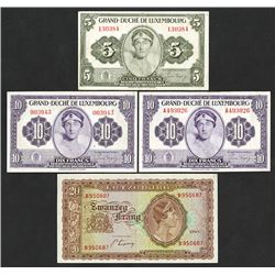 Grand Duche de Luxembourg. 1943-44 Issues.