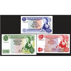 Bank of Mauritius. 1967 ND Issue.