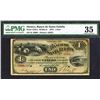 Image 1 : Banco De Santa Eulalia, 1875 Issue Banknote.