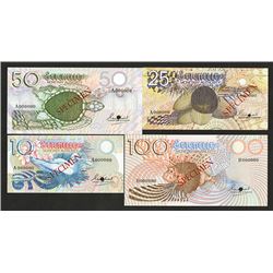 Seychelles Monetary Authority. 1979-80 ND Issue. Specimens.