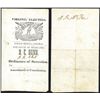 Image 1 : Virginia 1861 "Ordinance of Secession - Amendment to Constitution" Election Ballot.