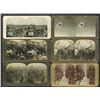 Image 1 : Group of stereo view cards. West Point cadets, 1889, Spanish American War and WWI. Ca. 1898-1920.