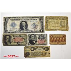 Colonial, Fractional and Large Type assortment.