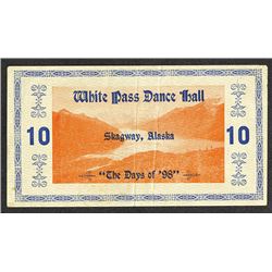 White Hall Dance Hall ND (ca.1900-1920) Advertising Scrip Note