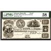 Image 1 : Bank of the State of Arkansas at Batesville, ca.1830's Obsolete Proof.