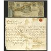 Image 2 : State Bank of Indiana, 1840 Obsolete Banknote with related Legal Documents.