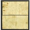 Image 2 : Hiram Cail's Banking and Collection Office, Bank of Pawling 1862 Scrip Note Pair.