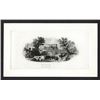 Image 1 : Proof Vignette "The Crossing" Used on the Confederate Montgomery First Issue $500 Banknote.
