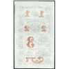 Image 3 : Bank of Watertown, ca.1863 Uncut Obsolete Banknote Sheet.