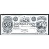 Image 1 : Mineral Point Bank $50 Proprietary Proof.