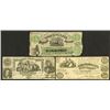 Image 1 : C.S.A. 10, 20 Dollars, 1861 Banknote Trio.