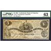Image 1 : C.S.A. 1861, CT-36 Contemporary Counterfeit Banknote.