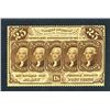 Image 2 : Fractional Currency, 25 cents, 1st Issue, Fr#1280, Perforated Edges, Without Monogram/