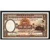Image 1 : Hong Kong & Shanghai Banking Corp. 5 Dollars. 1941  Atomic Short Snorter.