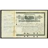 Image 1 : Indianapolis & St. Louis Railway Co., 1882 Stock Certificate signed by T.A. Hendricks.