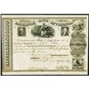 Image 1 : Exchange Bank of Virginia 1847 Stock Certificate.