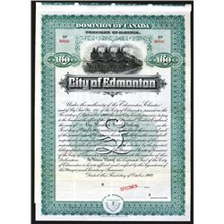 City of Edmonton. 1908.