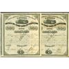 Image 1 : Empresa Del Ferro-Carril De Guantanamo 1882 Stock Certificate Pair.