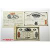 Image 1 : Coal Mining Stock Certificate Trio.