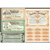 Image 1 : Stock Certificate and Check Look-a-Like Good Luck Certificates ca.1908-1932 Assortment.