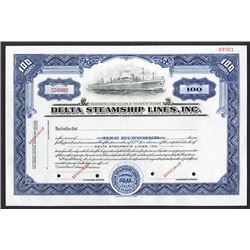 Delta Steamship Lines, Inc. ca. 1940s.