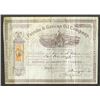 Image 1 : Fayette & Greene Oil Co., 1866 Stock Certificate.