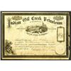 Image 1 : Indian Oil Creek Petroleum Co., 1865 Stock Certificate.