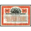 Image 1 : Boyer Valley Railway Co., 1898 Specimen Bond.