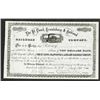 Image 1 : St.Cloud, Grantsburg & Ashland Railroad Co., 1900 Stock Certificate.