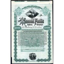 Missouri Pacific Railway Co., Specimen Bond.