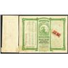Image 2 : Galveston, Houston and Henderson Railroad Co, 1918 Stock Certificate.