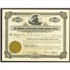 Image 1 : Oklahoma and Texas Southern Railway Company of Texas, 1921 Stock Certificate.