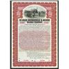 Image 1 : St. Louis, Brownsville & Mexico Railway Co., 1904 Specimen Bond.