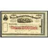 Image 1 : Texas Transportation Co., 1893 Stock Certificate.