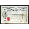Image 1 : Rutland & Burlington Rail-Road Co., 1851 Stock Certificate.