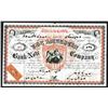 Image 1 : American Bank Note Company, 1868 Stock Certificate Rarity.