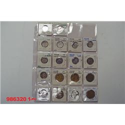 Iceland; Indonesia; Ionian Islands Coin Assortment.