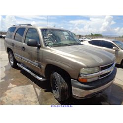 2003 - CHEVROLET TAHOE
