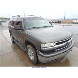 2002 - CHEVROLET TAHOE