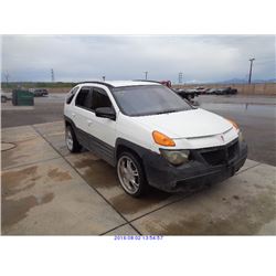 2001 - PONTIAC AZTEK