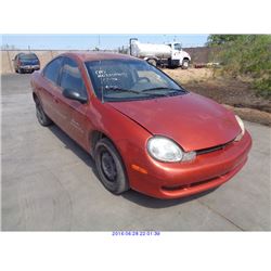 2001 - PLYMOUTH NEON